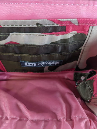 R camo nylon crossbody