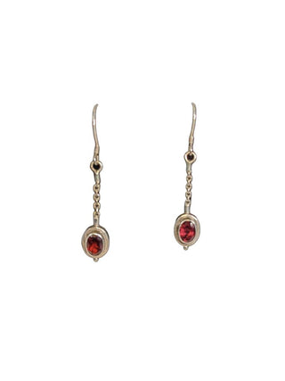 R SS Stone Earrings