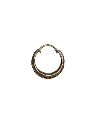 R SS Filigree Hoops