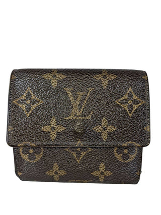 R Monogram Elise Tri-Fold