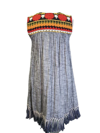 R Embroidered Sleeveless