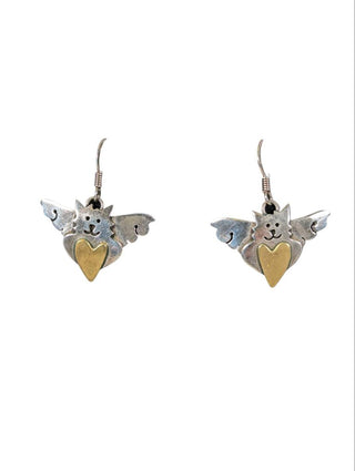 R SS Bat Earrings