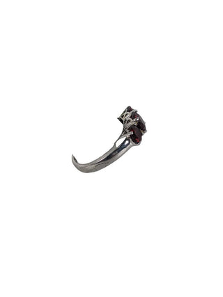 R SS Garnet Ring