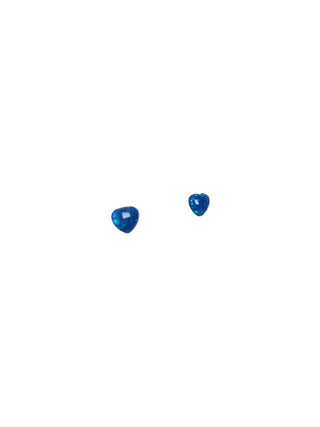 R Heart Opal Studs
