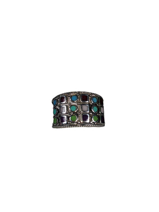 R SS Multi Stone Ring