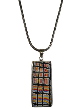 R SS Aboriginal Art on SS Chain