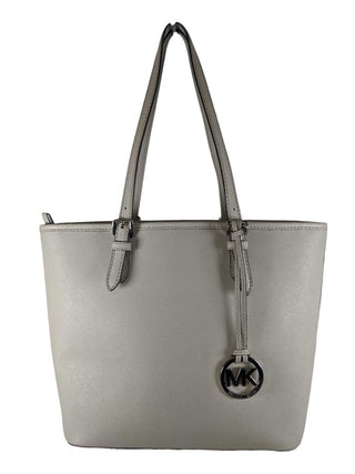 R Saffiano Leather Tote