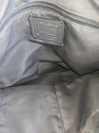 R Saffiano Leather Tote