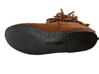 R Fringed Suede Boot