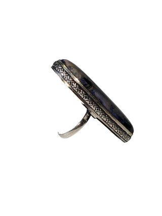 SS Stone Ring