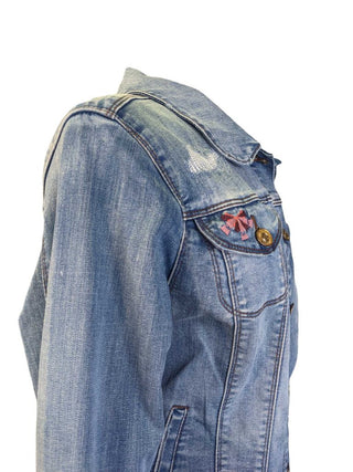 R Denim Jacket w/Embroidery