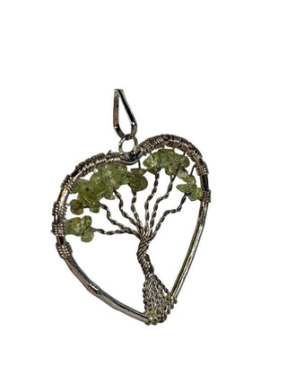R Tree Of Life Heart Pendant