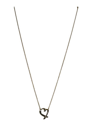 R SS Paloma Picaso Open Heart Necklace w/ Diamond