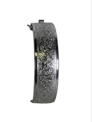 R Emmons Vintage Stainless Steel Bangle