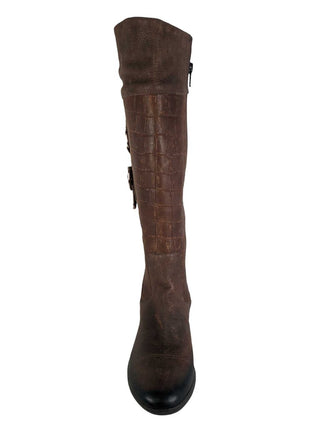 R Leather Boot Tall
