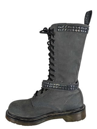 R Studded Janice Suede