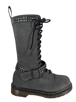 R Studded Janice Suede