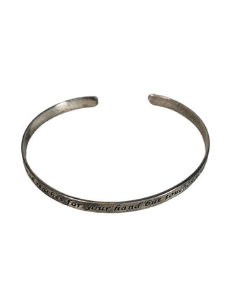 R sterling friendship cuff