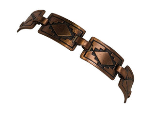 R copper bracelet