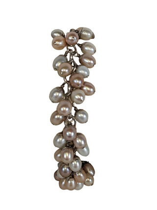 R sterling pearl bracelet