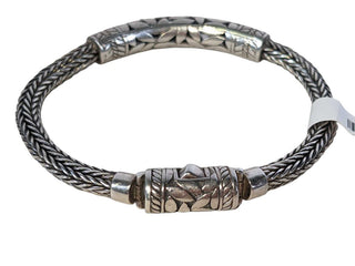 R sterling bracelet