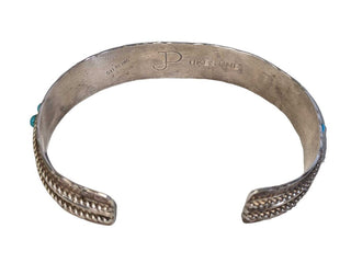 R sterling turquoise cuff