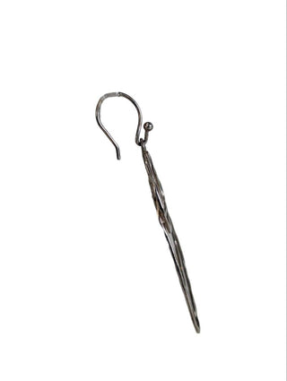 R sterling layered hoop earrings