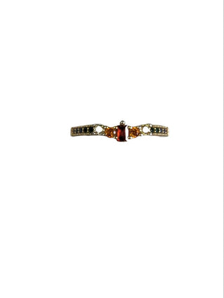 R vermeil stone ring