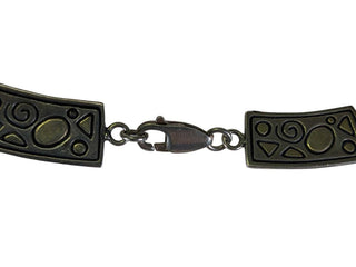 R sterling stone necklace