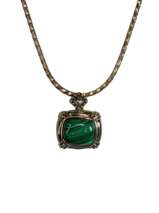 R SS Malachite Necklace