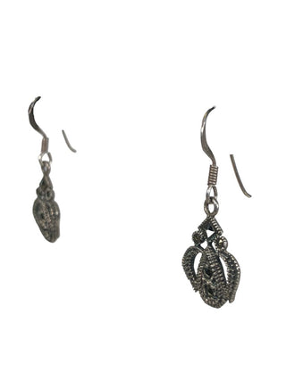 R SS Marcasite Earrings