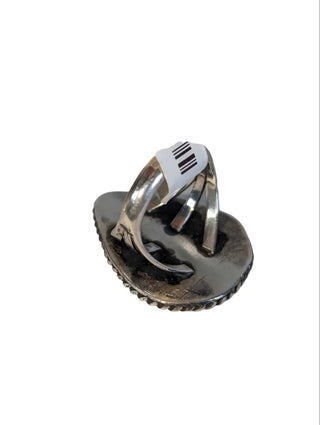 R sterling turquoise ring