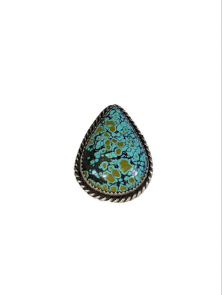 R sterling turquoise ring