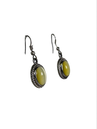 R sterling stone Mexican earring pendant set