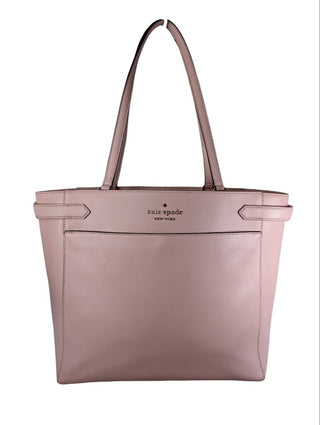 R Saffiano Leather Tote