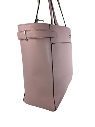 R Saffiano Leather Tote