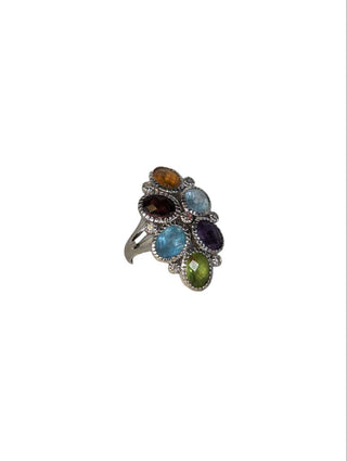 R 14k stone ring