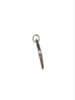 R sterling heart pendant