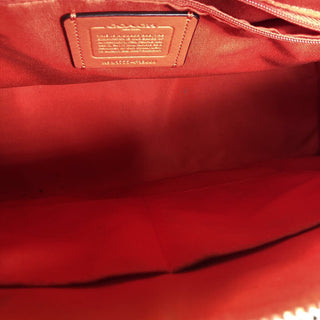R Saffiano domed satchel