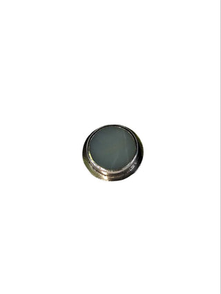 R sterling stone ring