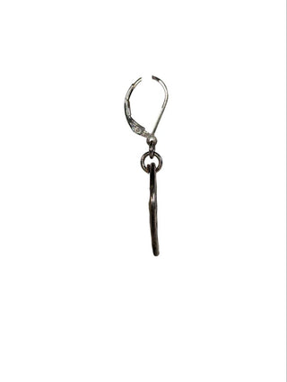 R sterling brass earrings