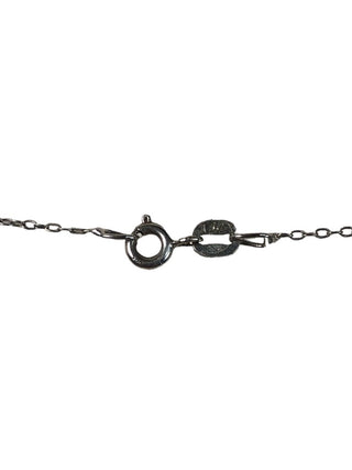 R Sterling multi stone necklace