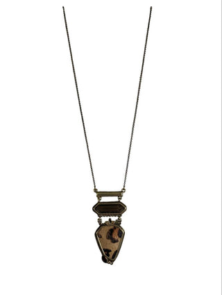 R costume signed Kelsey & Ryane hide necklace