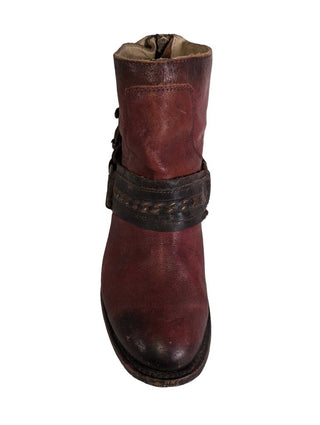 R Freebird by Steven Distressed Leather Bootie