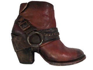 R Freebird by Steven Distressed Leather Bootie