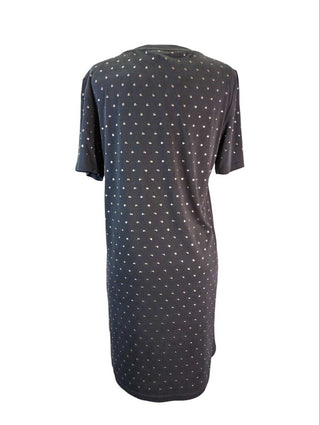 R Studded T-Shirt Dress