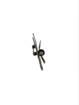 R sterling dog pin