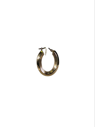 R 14k gold hoop earrings