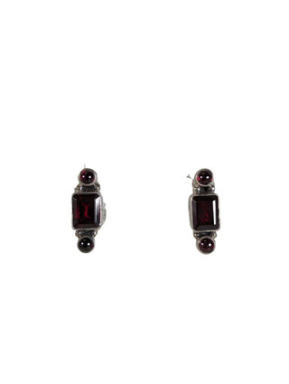 R SS Stone Earrings