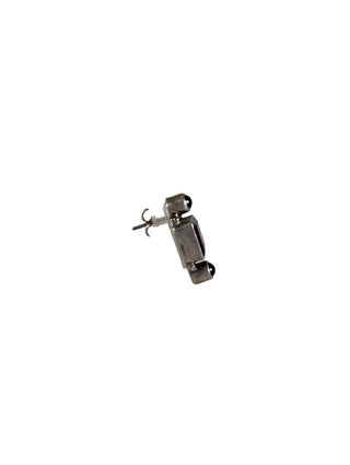 R SS Stone Earrings